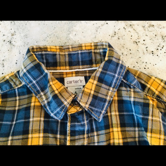 Boys’ Carter’s plaid button down shirt - Picture 6 of 6